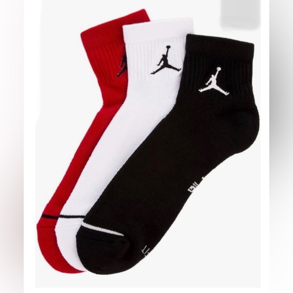 Jordan quarter ankle socks 3 pairs